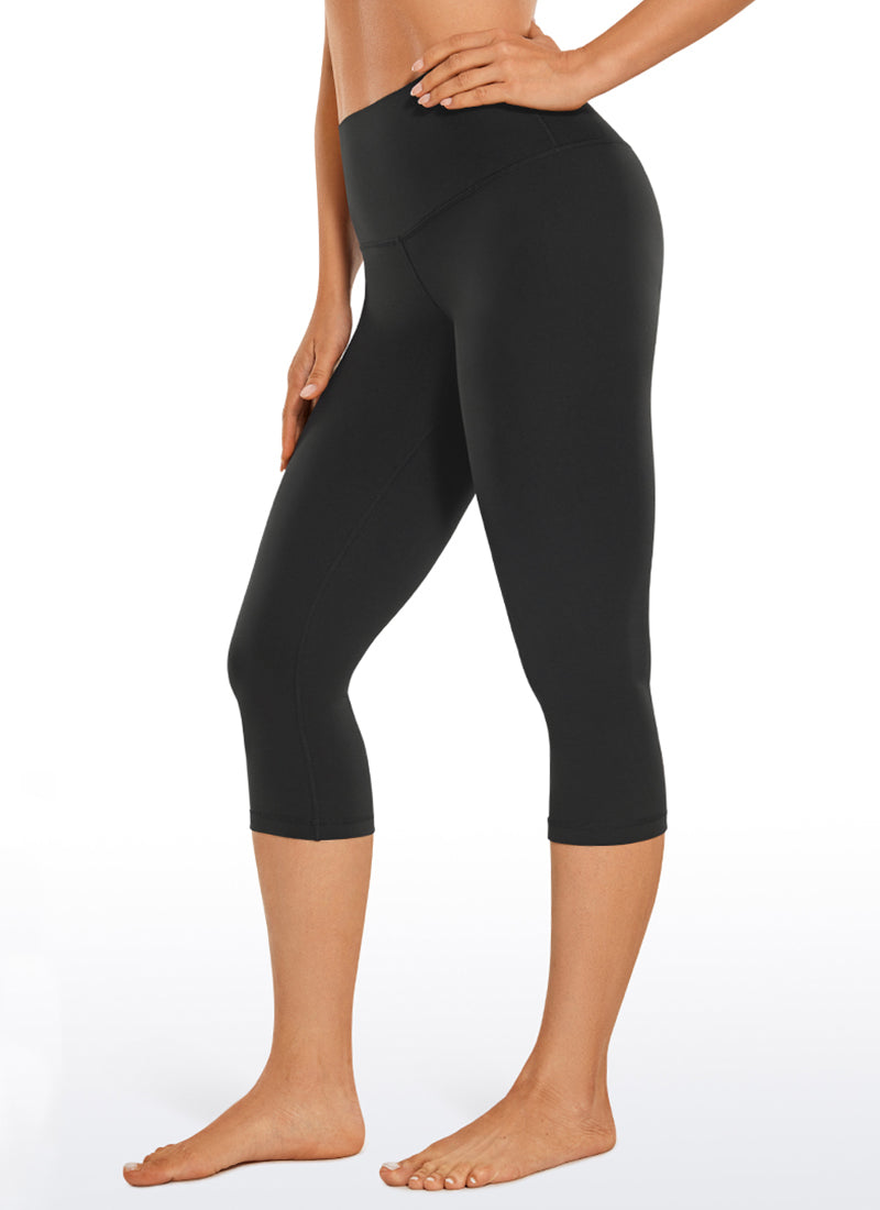 Yoga Leggings in Butterluxe Fabric - 17 Inch, High Waist Black - view 1