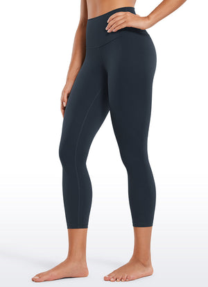Yoga Leggings in Butterluxe Fabric - 23 Inch, High Waist True Navy - view 1