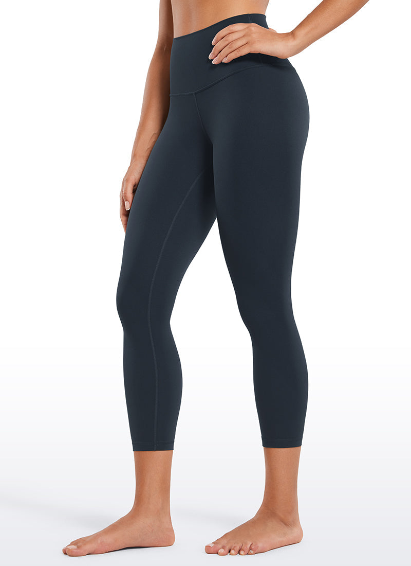 Yoga Leggings in Butterluxe Fabric - 23 Inch, High Waist True Navy - view 1
