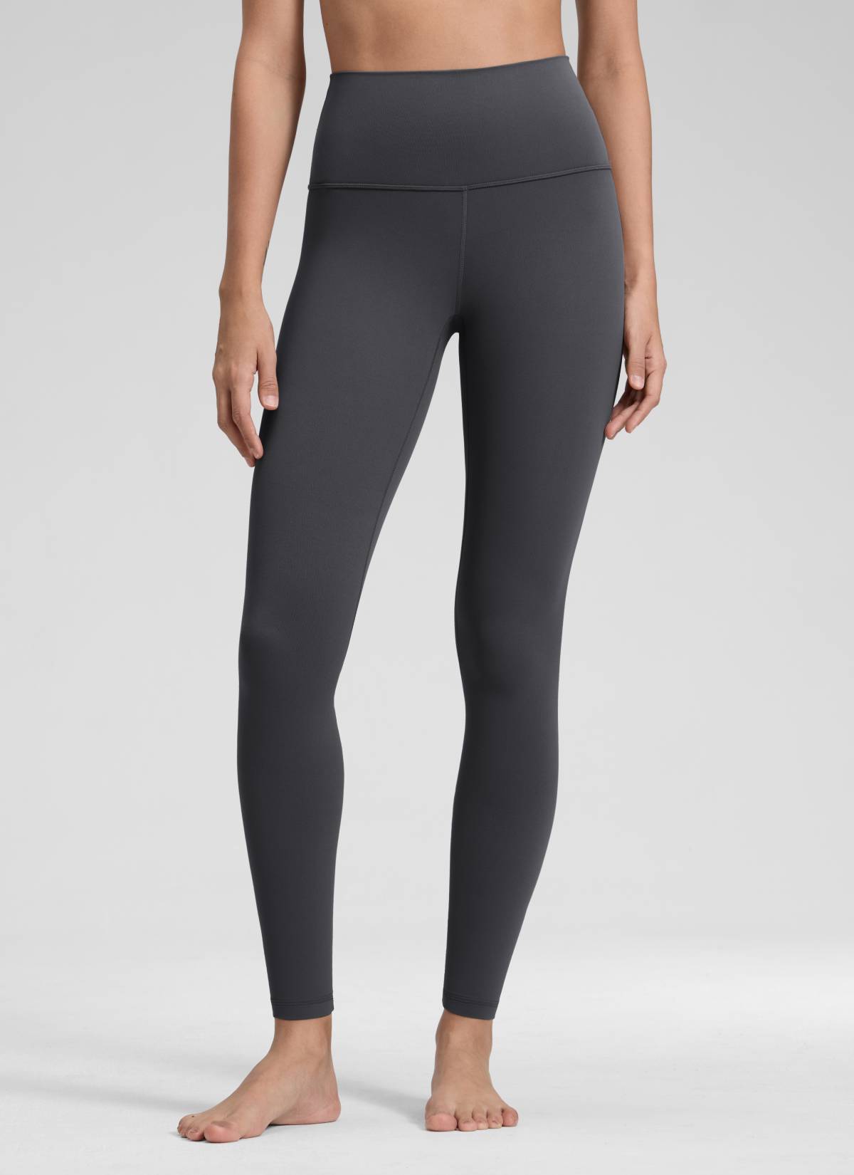 Yoga Leggings in Butterluxe Fabric - 28 Inch, Tall Fit Mysterious Grey - view 1