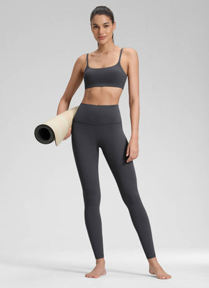 Yoga Leggings in Butterluxe Fabric - 28 Inch, Tall Fit Mysterious Grey - view 3