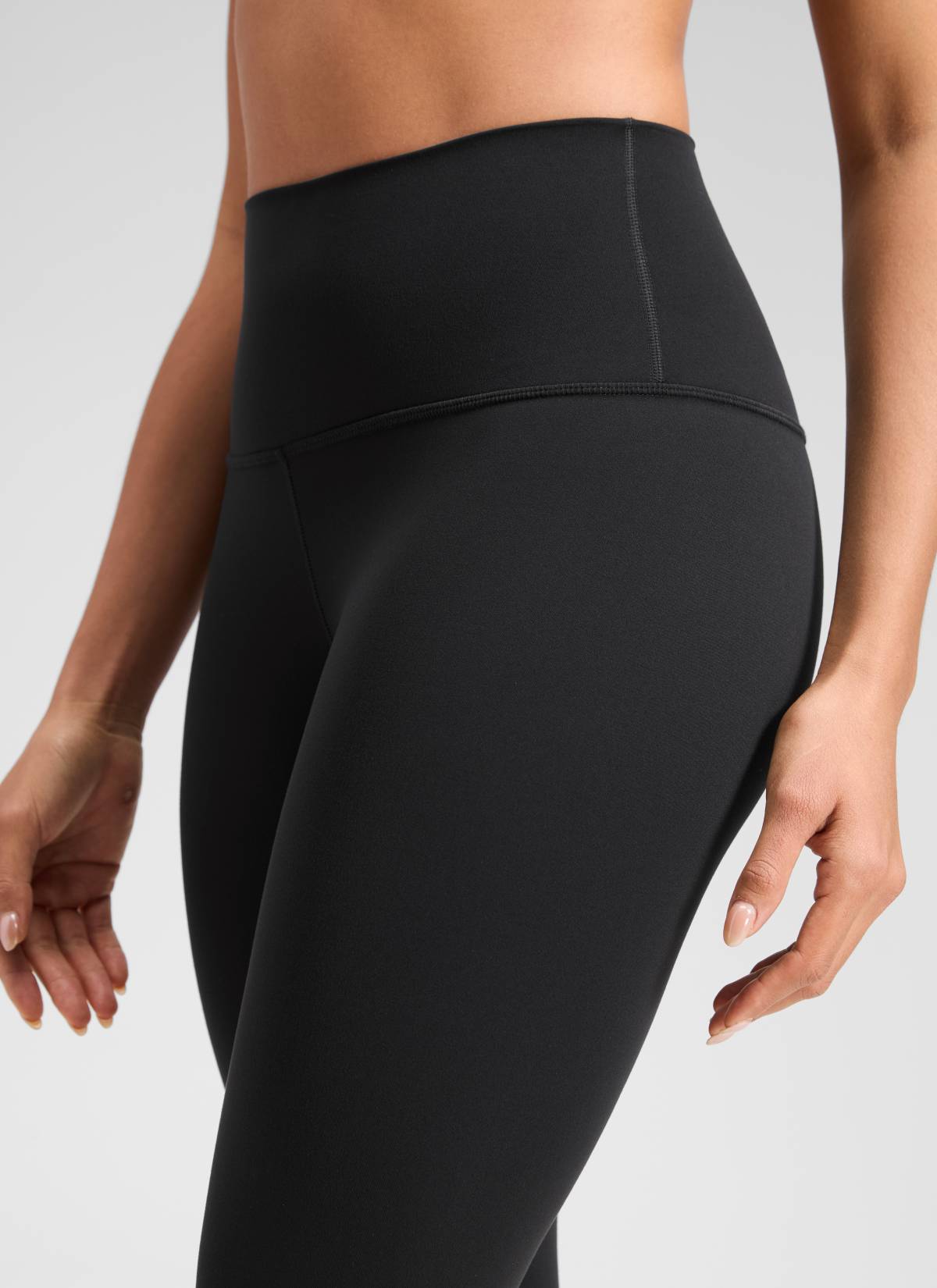 Yoga Leggings in Butterluxe Fabric - 30 Inch, Extra Long Black - view 5