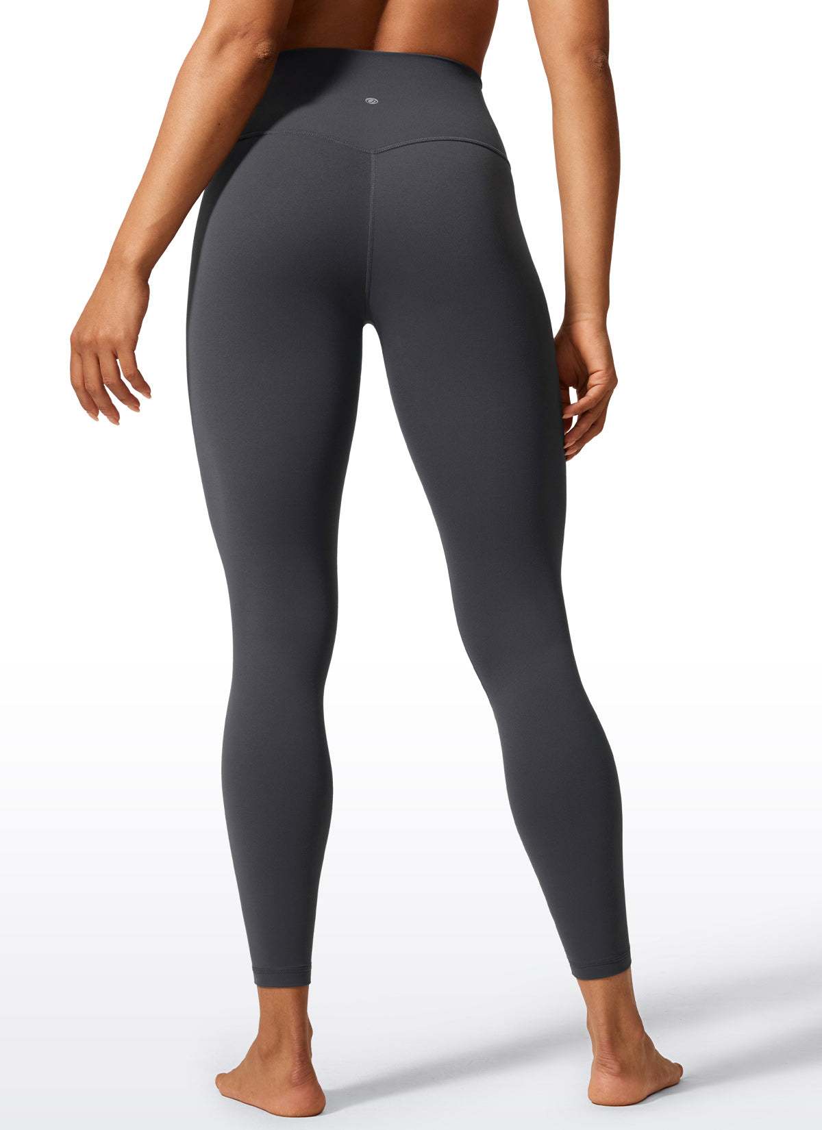 High Rise Workout Leggings - Butterlift Fabric, 25 Inch Mysterious Grey - view 2