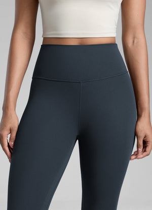 High Rise Workout Leggings - Butterlift Fabric, 25 Inch True Navy - view 5