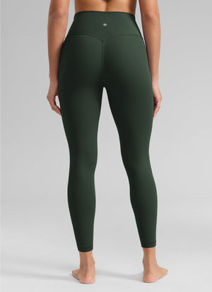 High Rise Workout Leggings - Butterlift Fabric, 25 Inch Legend Green - view 2