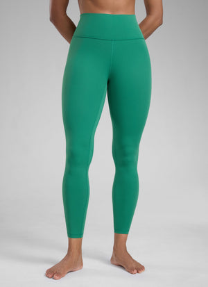 High Rise Workout Leggings - Butterlift Fabric, 25 Inch Cascadia Green - view 1