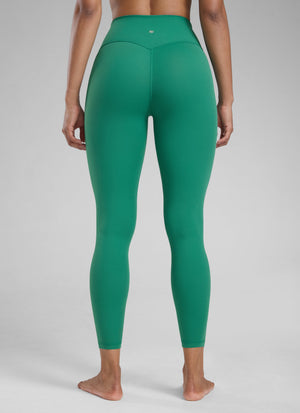 High Rise Workout Leggings - Butterlift Fabric, 25 Inch Cascadia Green - view 2
