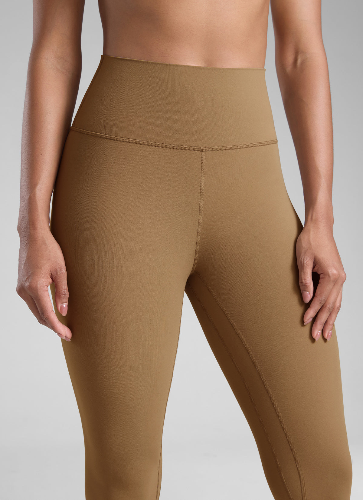 High Rise Workout Leggings - Butterlift Fabric, 25 Inch Allspice - view 3