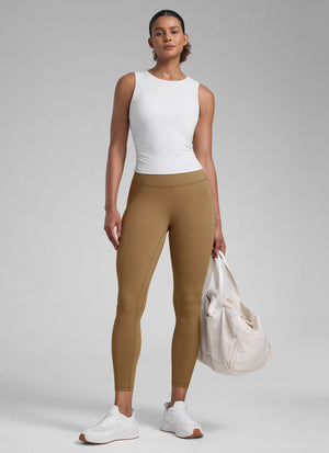 High Rise Workout Leggings - Butterlift Fabric, 25 Inch Allspice - view 4
