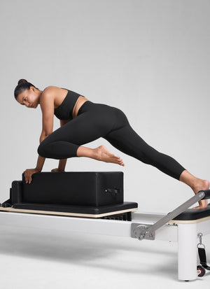 High Rise Workout Leggings - Butterlift Fabric, 23 Inch Black - view 4