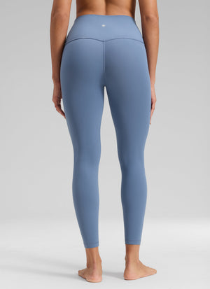 Yoga Leggings No Front Seam - Butterluxe Fabric, High Waist, 25 Inch Washed Denim - view 2