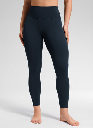 Leggings - No Front Seam, Tummy Control, High Waist True Navy - view 1