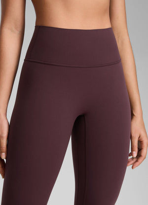 Squat Proof Leggings - No Front Seam, High Waist, 25 Inch Ripe Plum - view 3