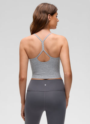 Low Cut Bra Tank Top - Low U Neck, Y Back