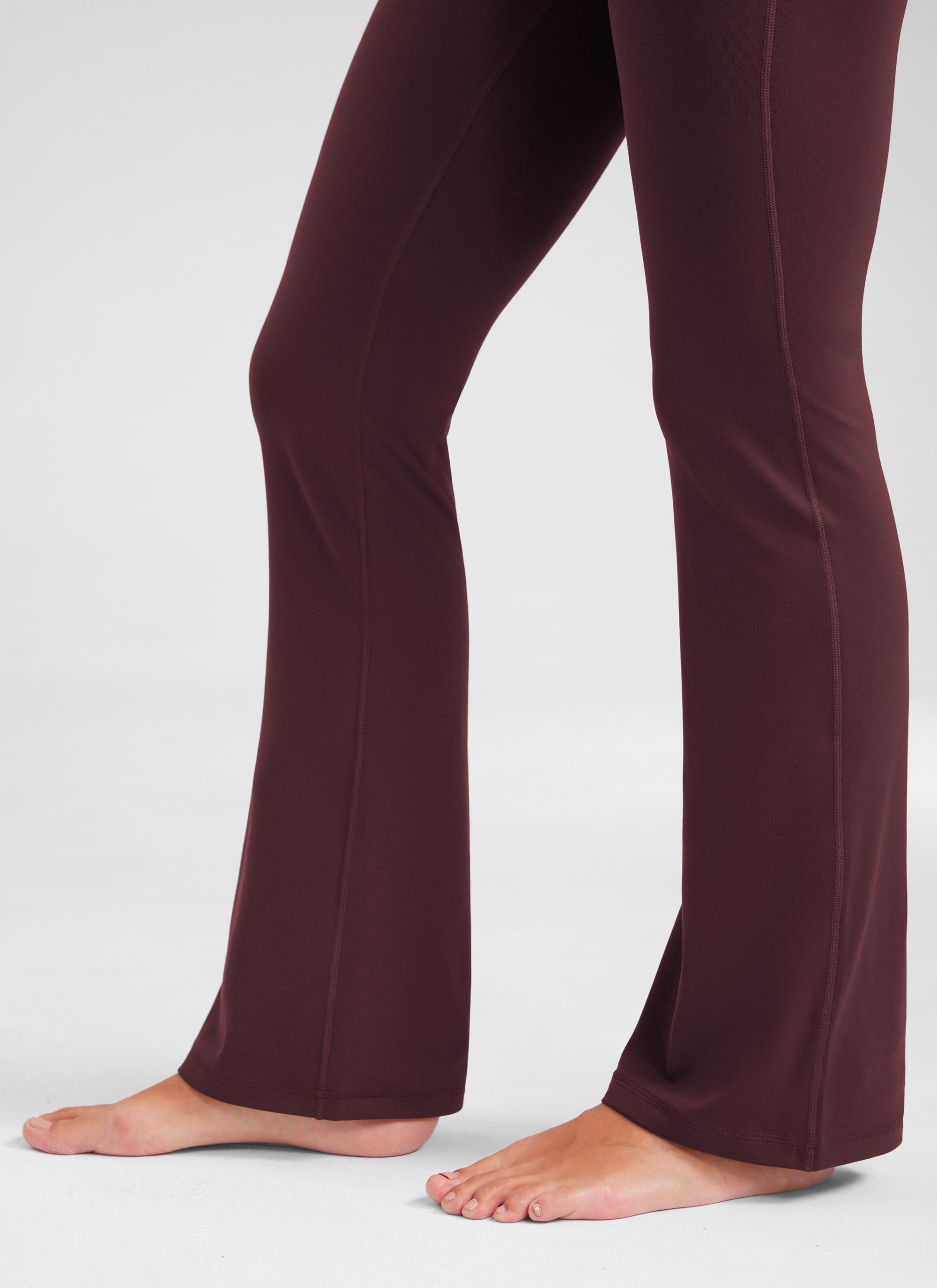 High Rise Pocketed Leggings - Butterluxe Fabric, 33.5 Inch Ripe Plum - view 5