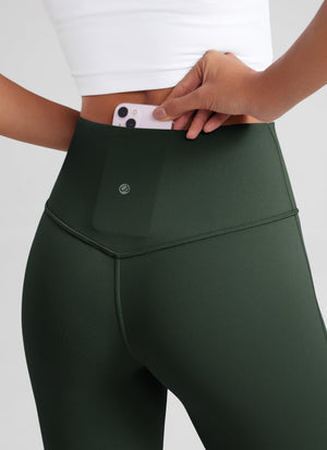 High Rise Pocketed Leggings - Butterluxe Fabric, 33.5 Inch Legend Green - view 4