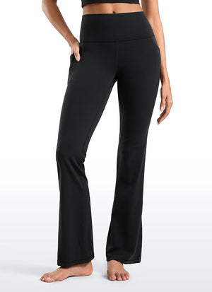 High Rise Pocketed Leggings - Butterluxe Fabric, 31.5 Inch Black - view 1