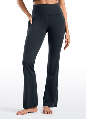 High Rise Pocketed Leggings - Butterluxe Fabric, 31.5 Inch True Navy - view 1