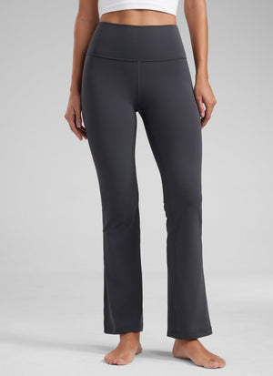 Flared Yoga Leggings with Pockets - Butterluxe, 29 Inch Mysterious Grey - view 1
