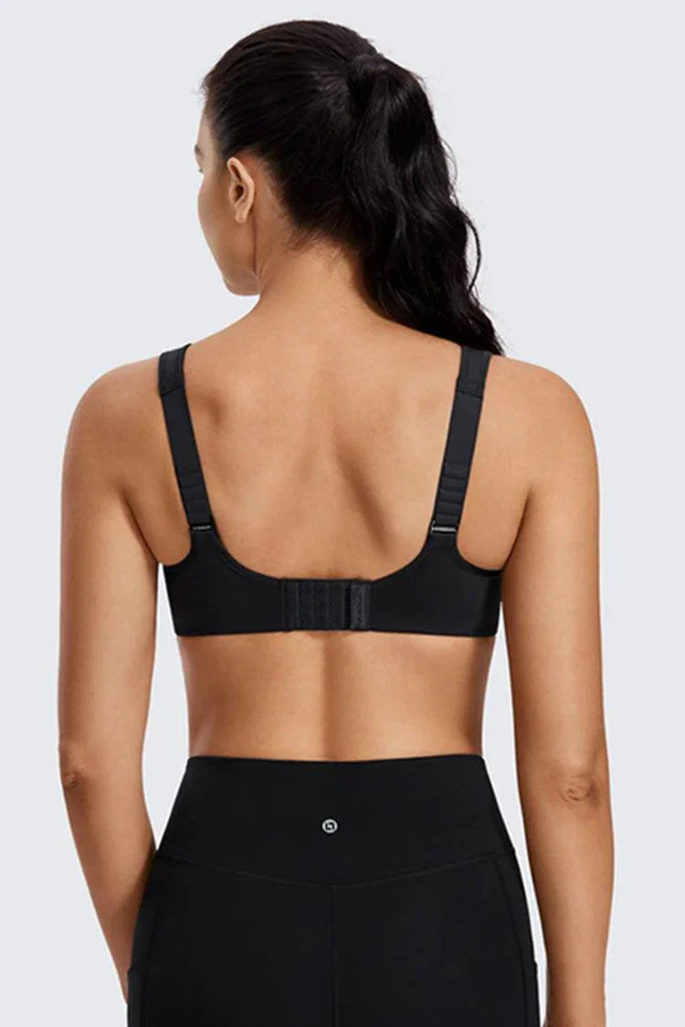 Close-up of smooth padded cup and supportive underband on nude full cup bra - MissFine