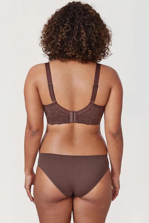 Elegant Lace Minimiser Bra – Chic Daily Fit