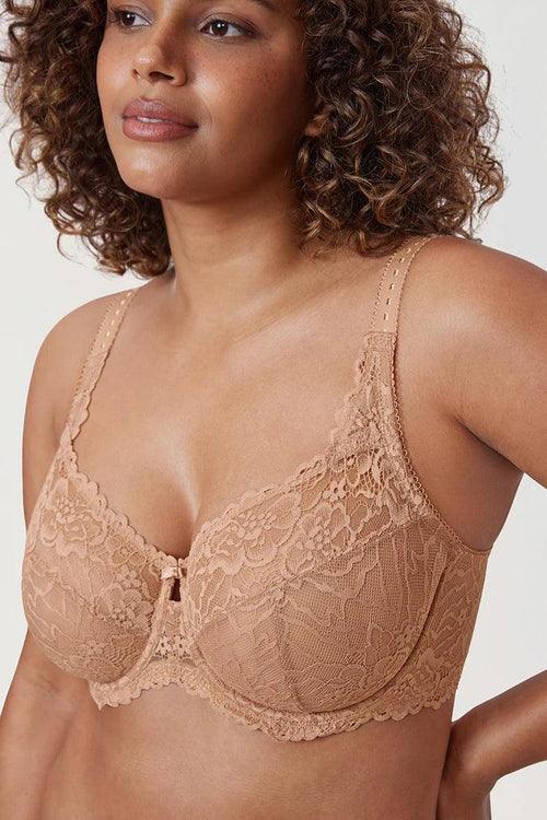 Elegant Lace Minimiser Bra – Chic Daily Fit