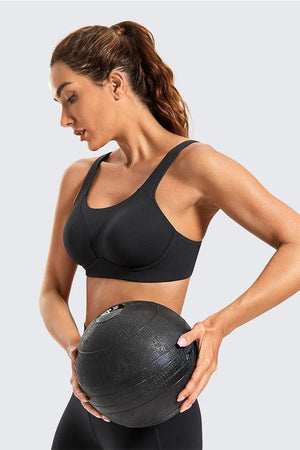 חזיית ספורט מאזנת בתמיכת ריפוד עדין להופעה ספורטיבית אורטופדית לגב - לה איסלה