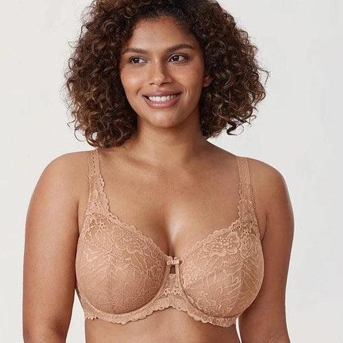 Elegant Lace Minimiser Bra – Chic Daily Fit