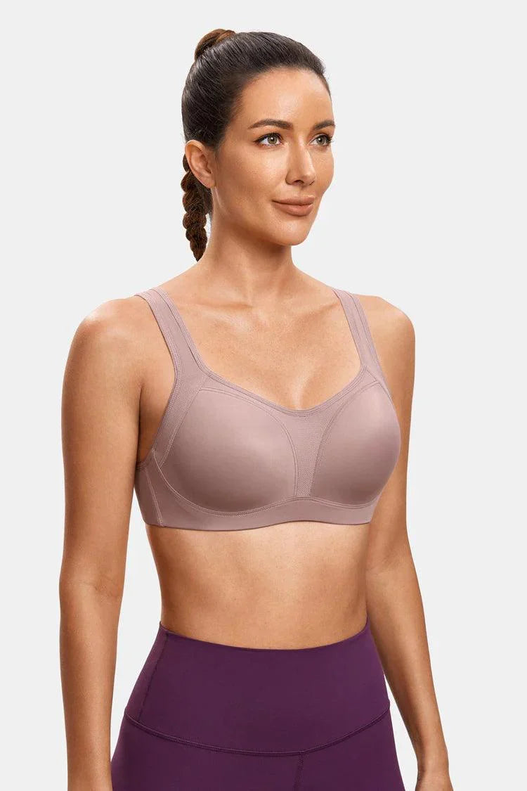 Sports Bra for Seamless Full-Cup Support