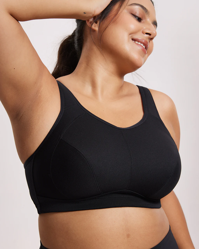 Wire-Free Minimiser Sports Bra – Full Hold