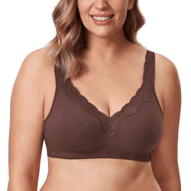 Premium Cotton Wire-Free Bra – Natural Hold