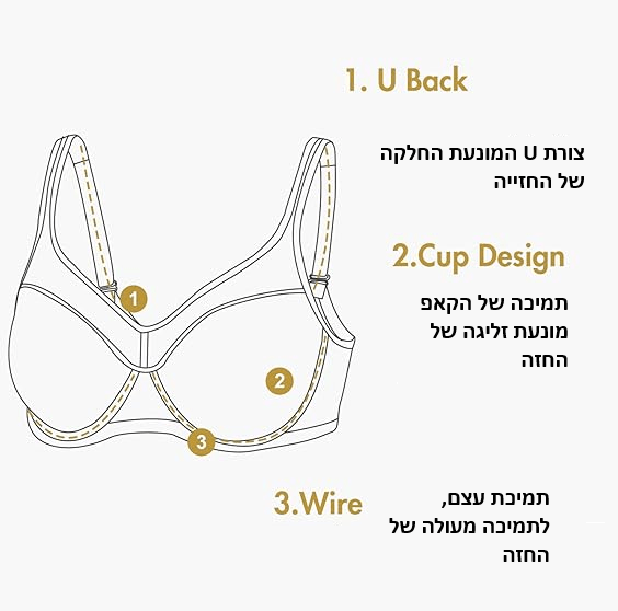 Natural Fit Minimiser Bra – Lightly Padded