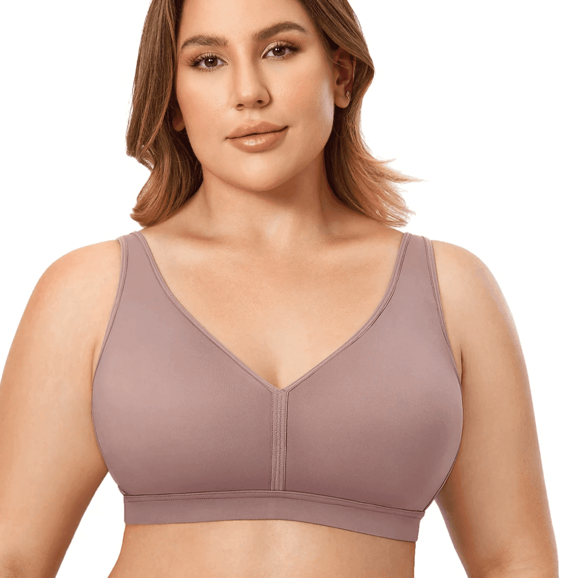 חזיית כותנה ללא עצם בסגירה אחורית אורטופדית להגנה ושמירה על יציבה נכונה - לה איסלה