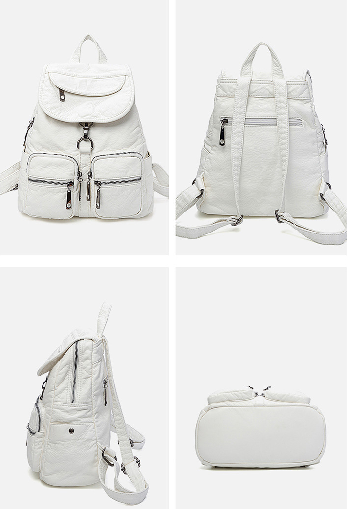 A practical backpack for a smart feminine appearance and a fashionable look