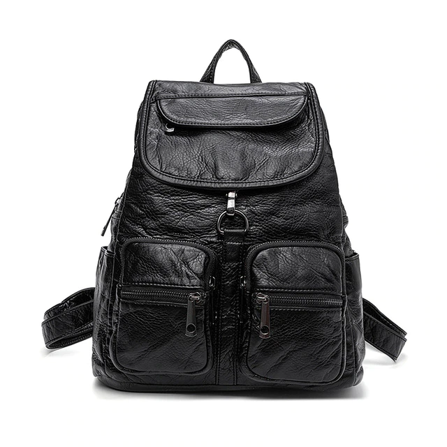 A practical backpack for a smart feminine appearance and a fashionable look