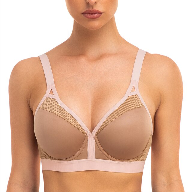 A designer sports bra with a stylish finish for an impressive feminine appearance