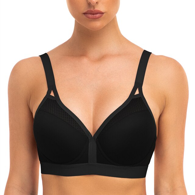 A designer sports bra with a stylish finish for an impressive feminine appearance