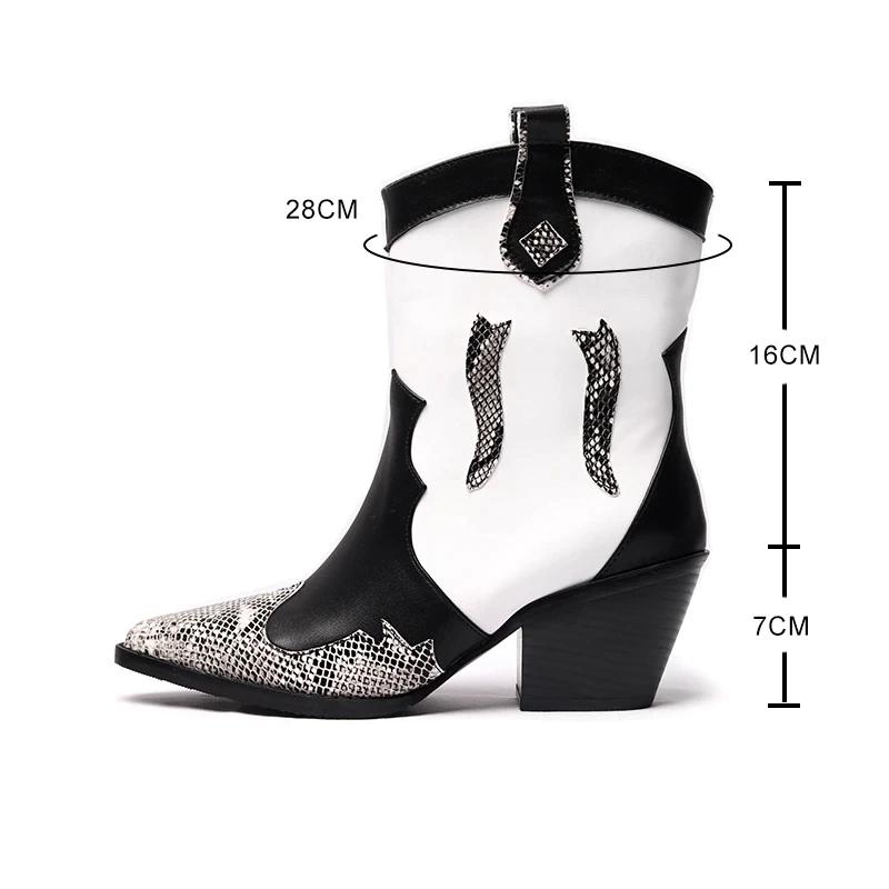 A spitz cowboy-style boot for a cool and Trendy performance