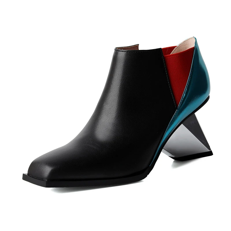 A luxurious leather boot from Italy for the appearance of an educated woman